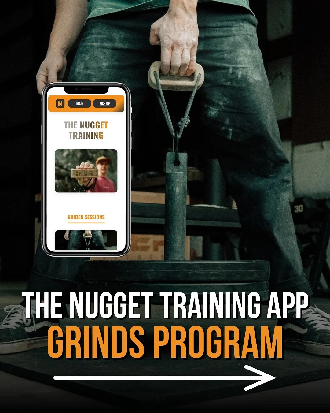 The best training protocol is the one you actually stick to for a long, long time. That&rsquo;s why I created The Nugget Training App - a platform to train, track progress, and share it with a community of psyched climbers.

The GRINDS is one of our 