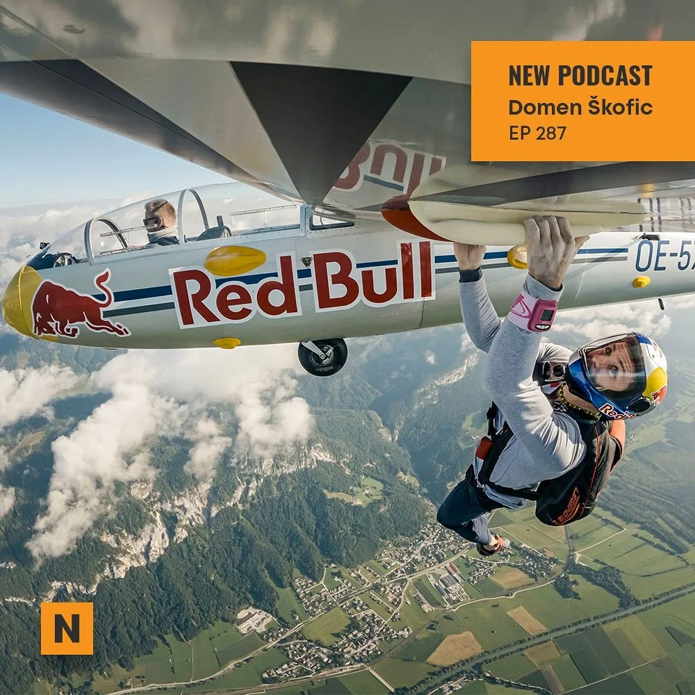 Imagine climbing 5.13 while wearing a 26 lb backpack, with 60 mph winds and sub-freezing conditions, and the route is MOVING while you climb&hellip; ⁠
⁠
You&rsquo;ll hear about that in today&rsquo;s episode with @domen_skofic⁠
⁠
Domen is a Slovenian 