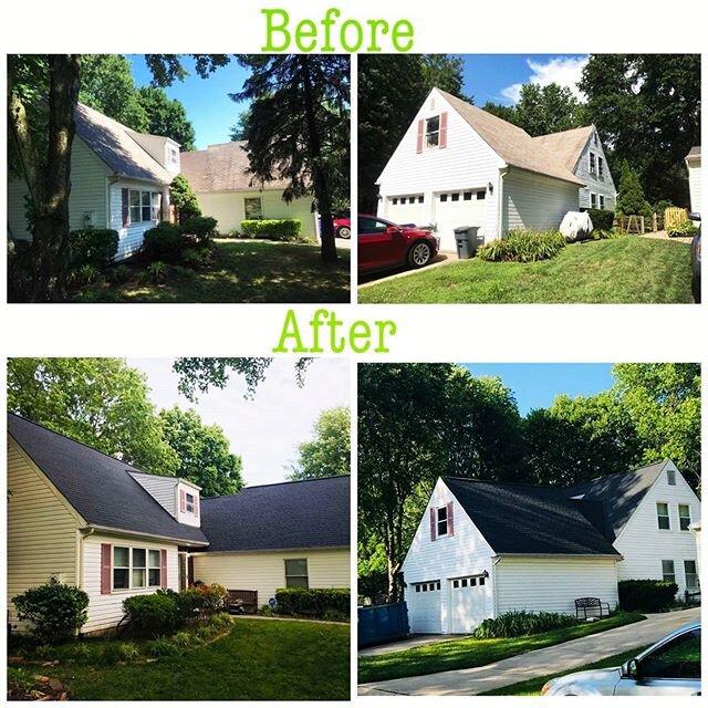 Just finished another roof in Columbia MD. 32 squares of GAF architectural shingles.  Check the website or give us a call for a consultation. Www.silvarenovationllc.com
#GAF #highestroofingfirerating #windsupto130mpg #lifetime #Columbia #maryland #ne