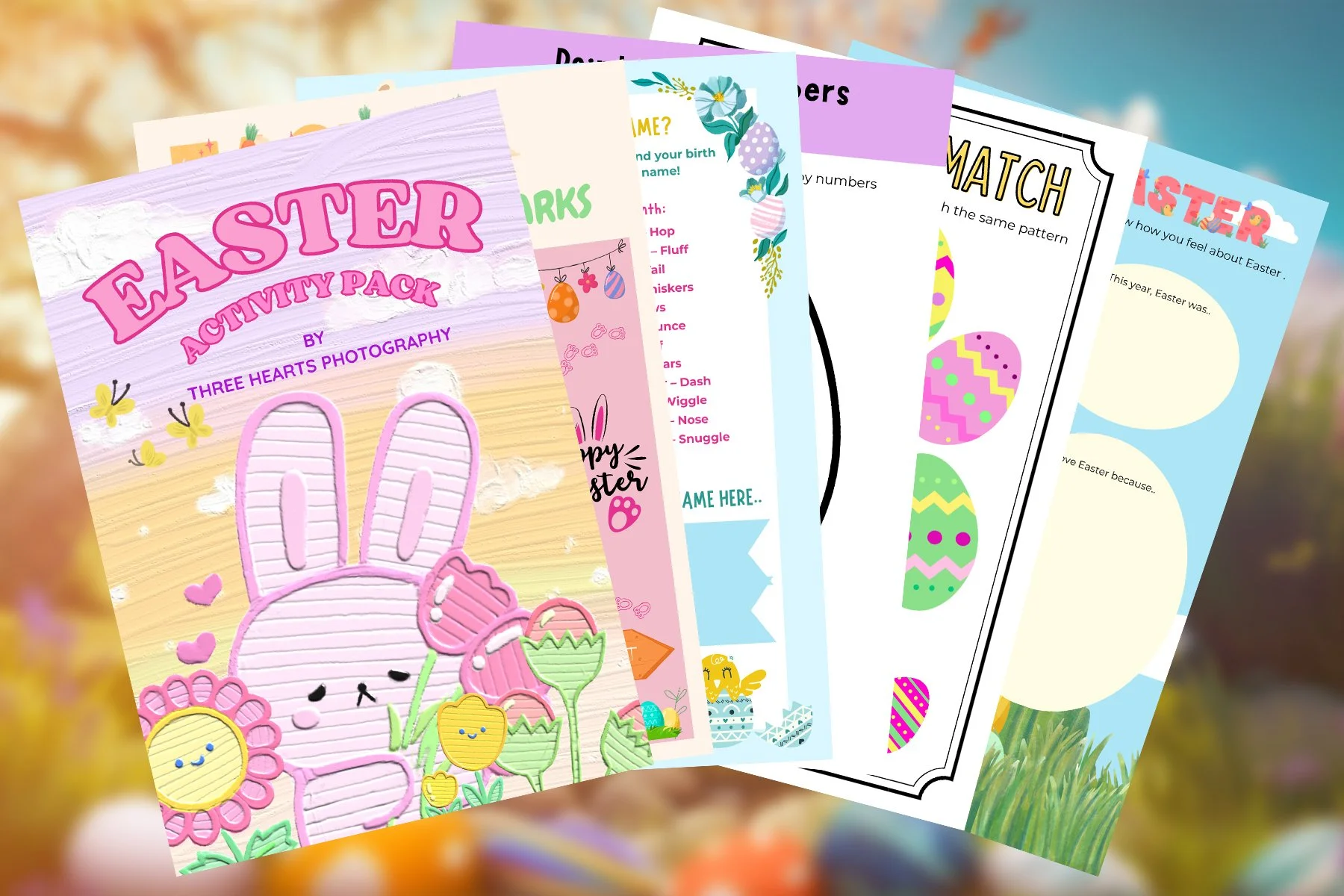 Children's activity pack Easter