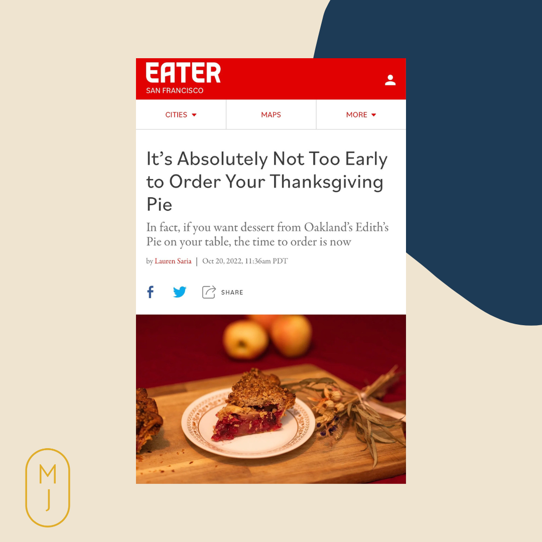 Edith's Pie | Eater SF