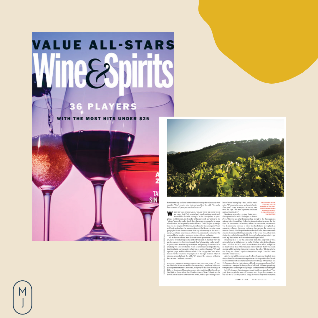 Broc Cellars | Wine &amp; Spirits