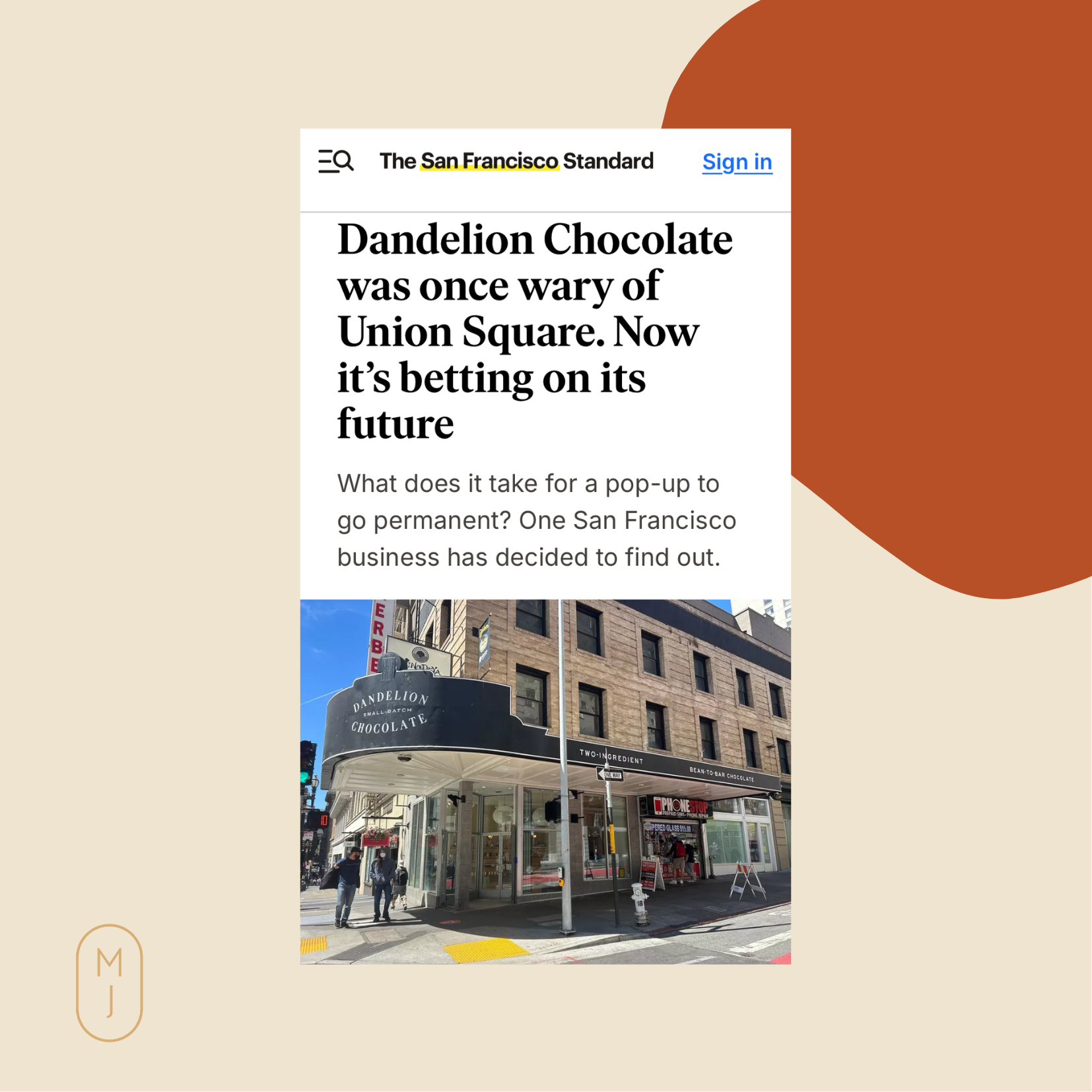 Dandelion | San Francisco Standard