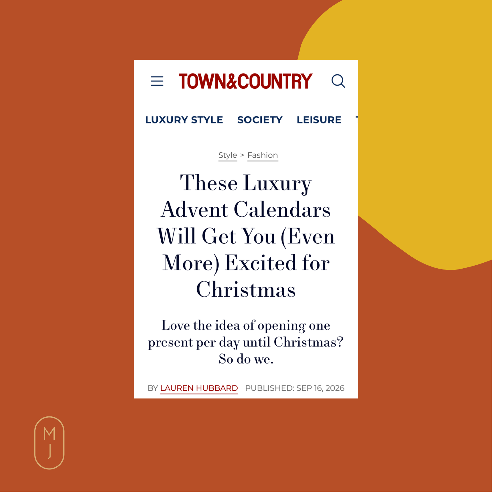 Town &amp; Country | Dandelion