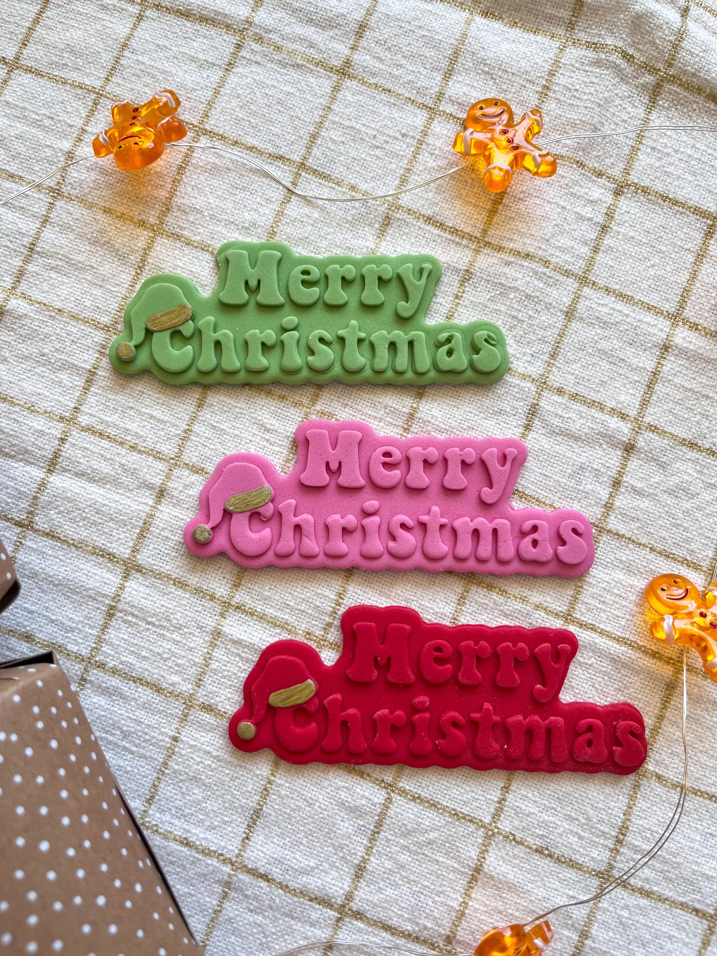 *SINGLE* Merry Christmas vanilla bean cookie