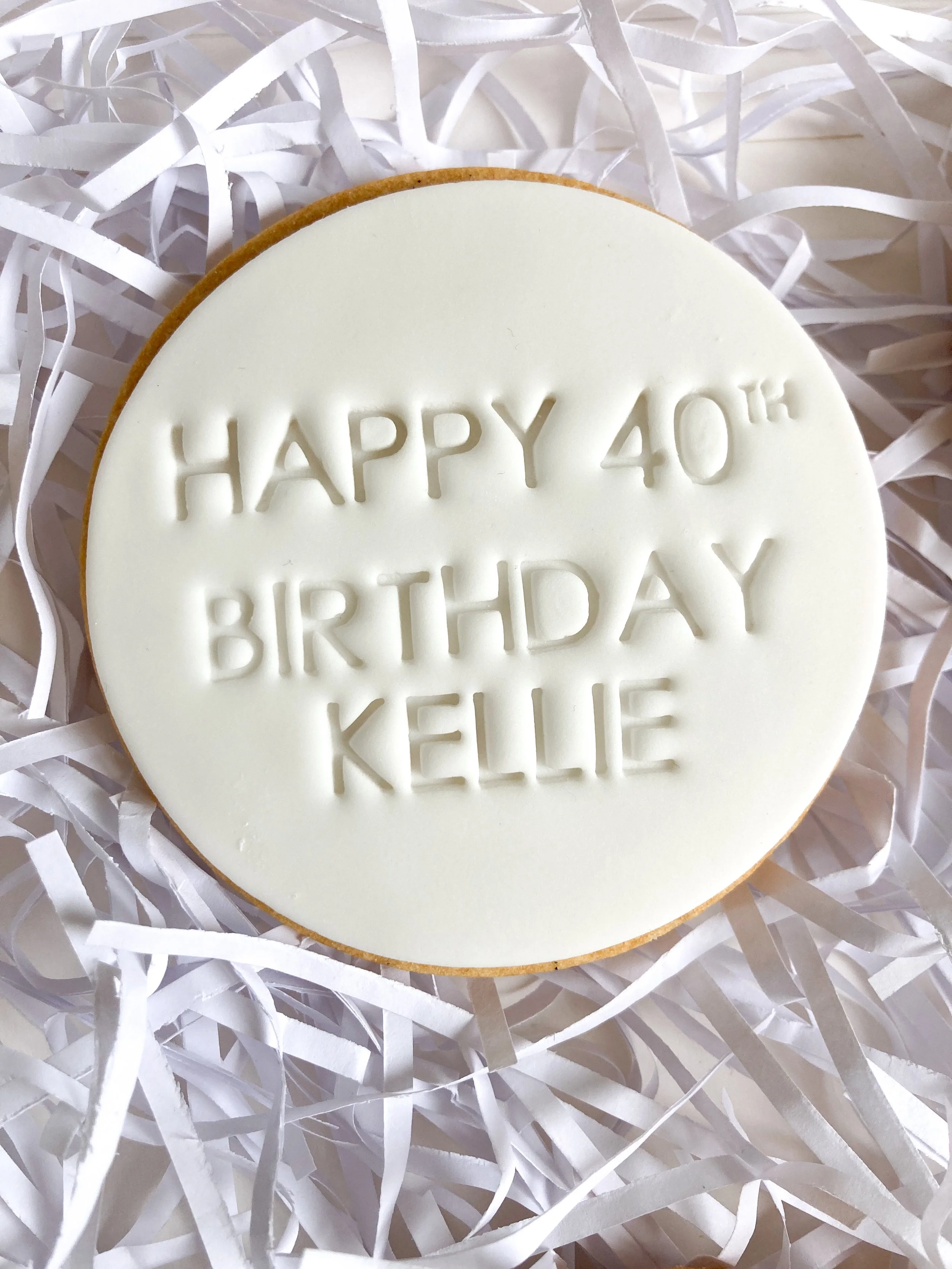 Custom biscuit CIRCLE