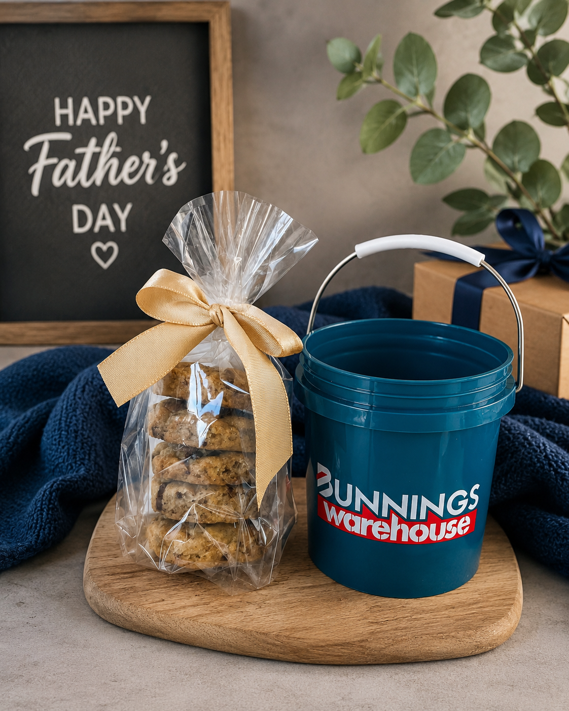 Bunnings mini bucket chocolate cookies