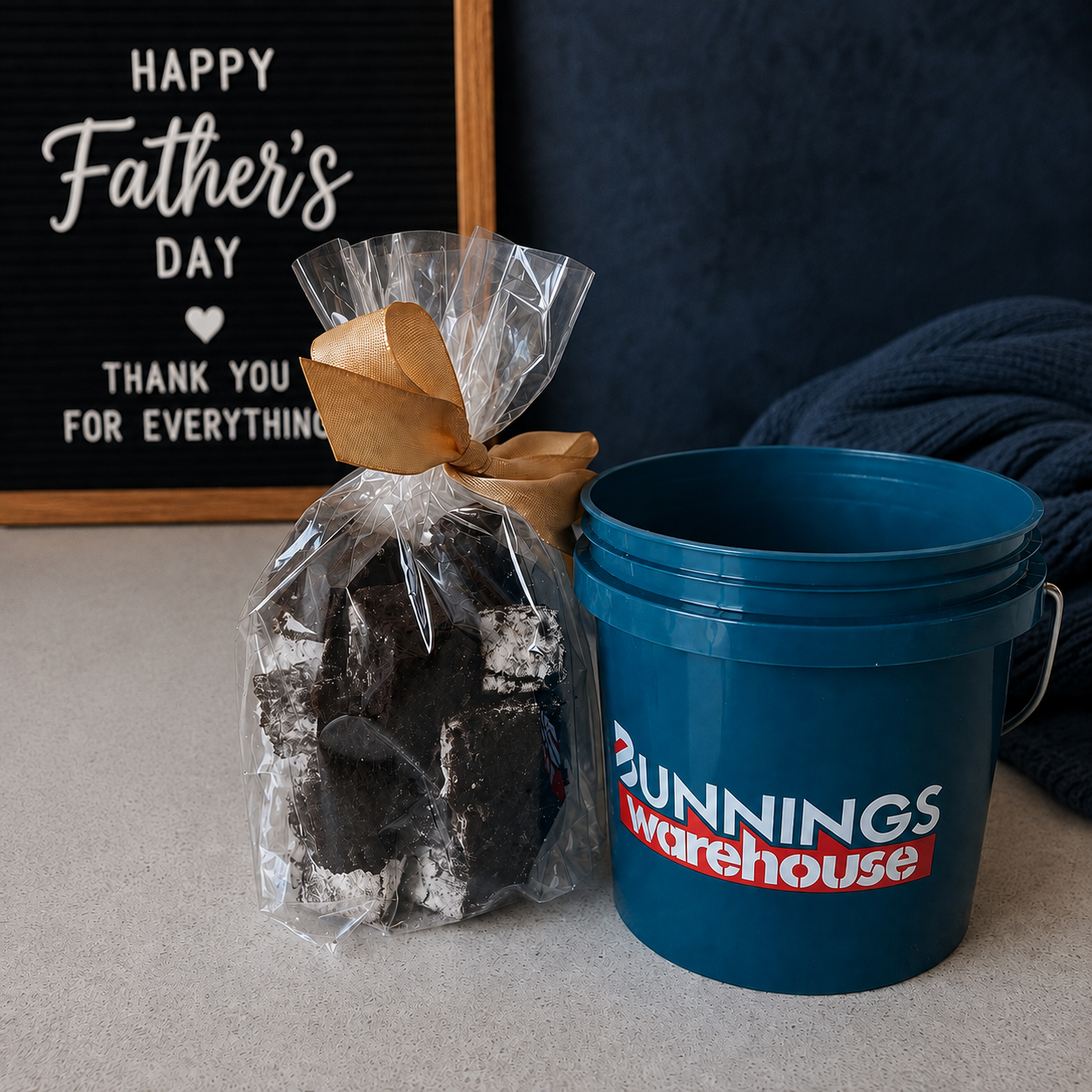 Bunnings mini bucket brownie bites