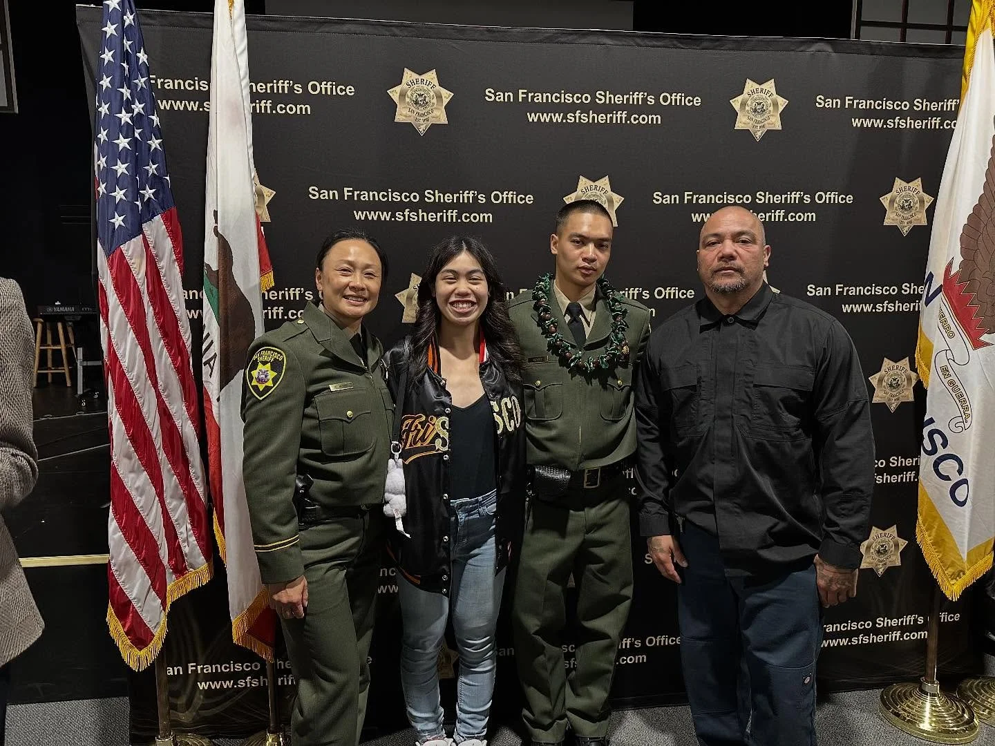 Yesterday was a big day!! 

One of our own FullGrip Barbell athlete graduated from the police academy and became part of the SFSO, S.F. Sheriff Office. If you been following our page, we seen this kid grow up training at a very young age. From jumpin
