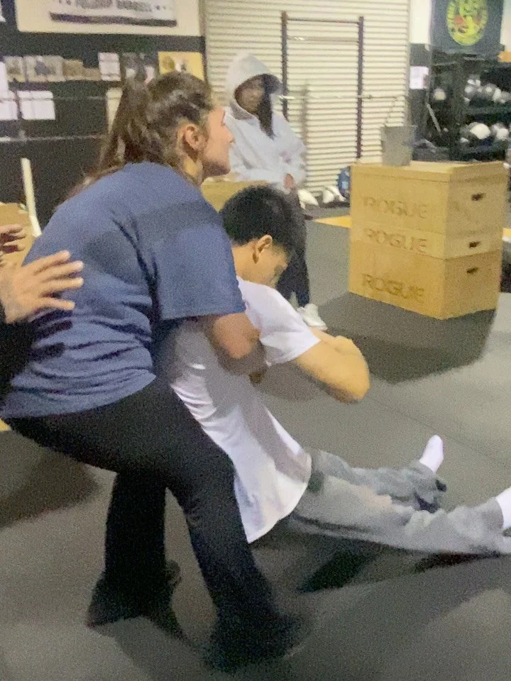 These ladies impress me every week. From getting over the sawhorse with ease, pushing that 500M run in a fatigue state, now dragging real life dummies 🤪😂. Everything is all coming together.. Let&rsquo;s go!!!