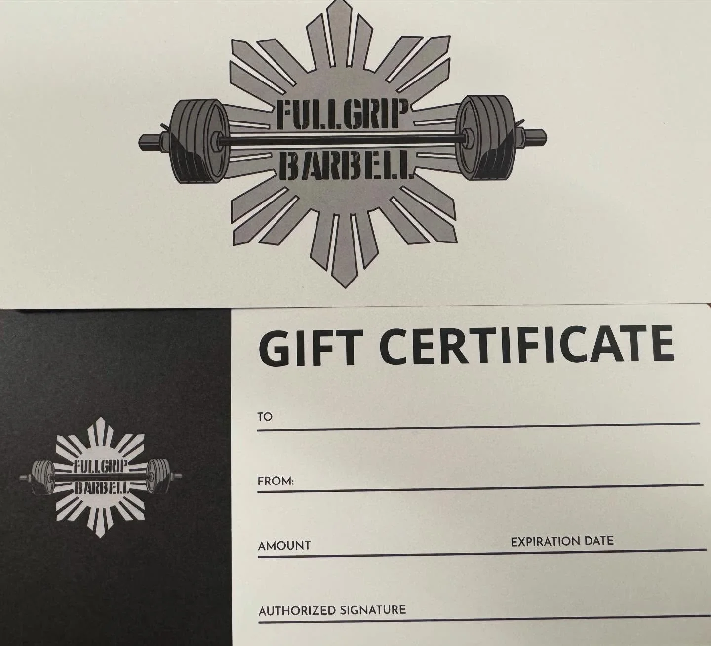 FGBB gift certificate now available. Get your boo or a friend a gift that will change their lifestyle.