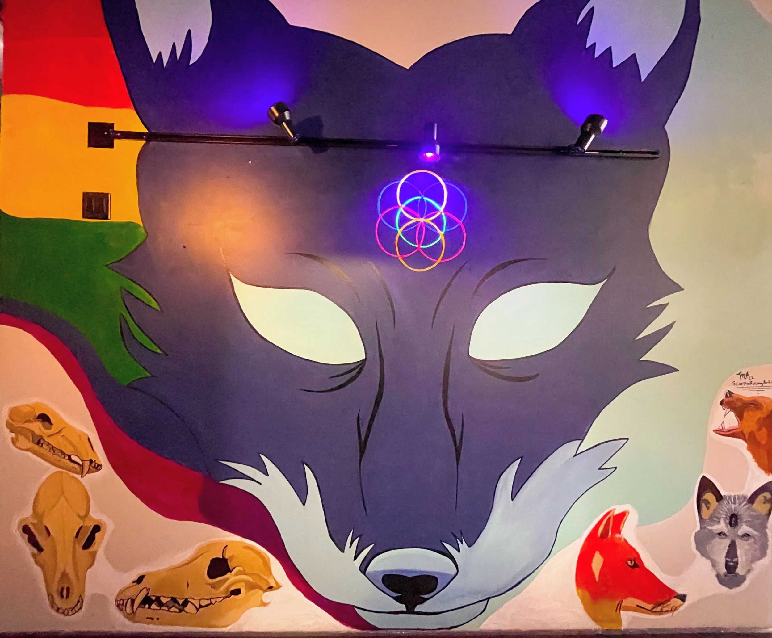 Mural at Dangerous Man Brewery