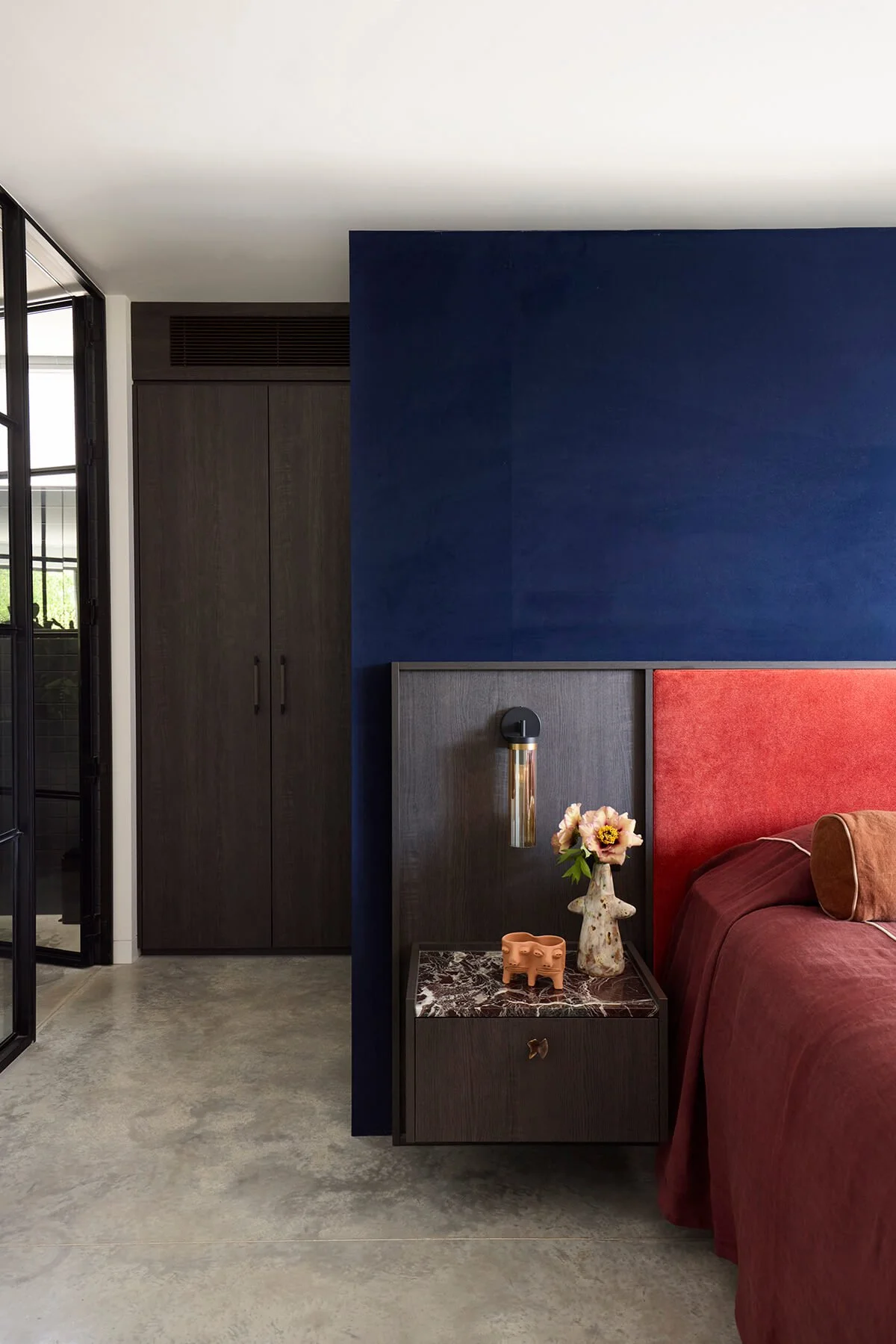 Studio AEM Magnolia Waterfront Cottage Interior Design Bedroom