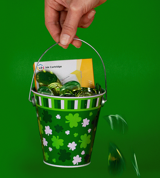  4inkjets St. Patricks marketing promotion. 