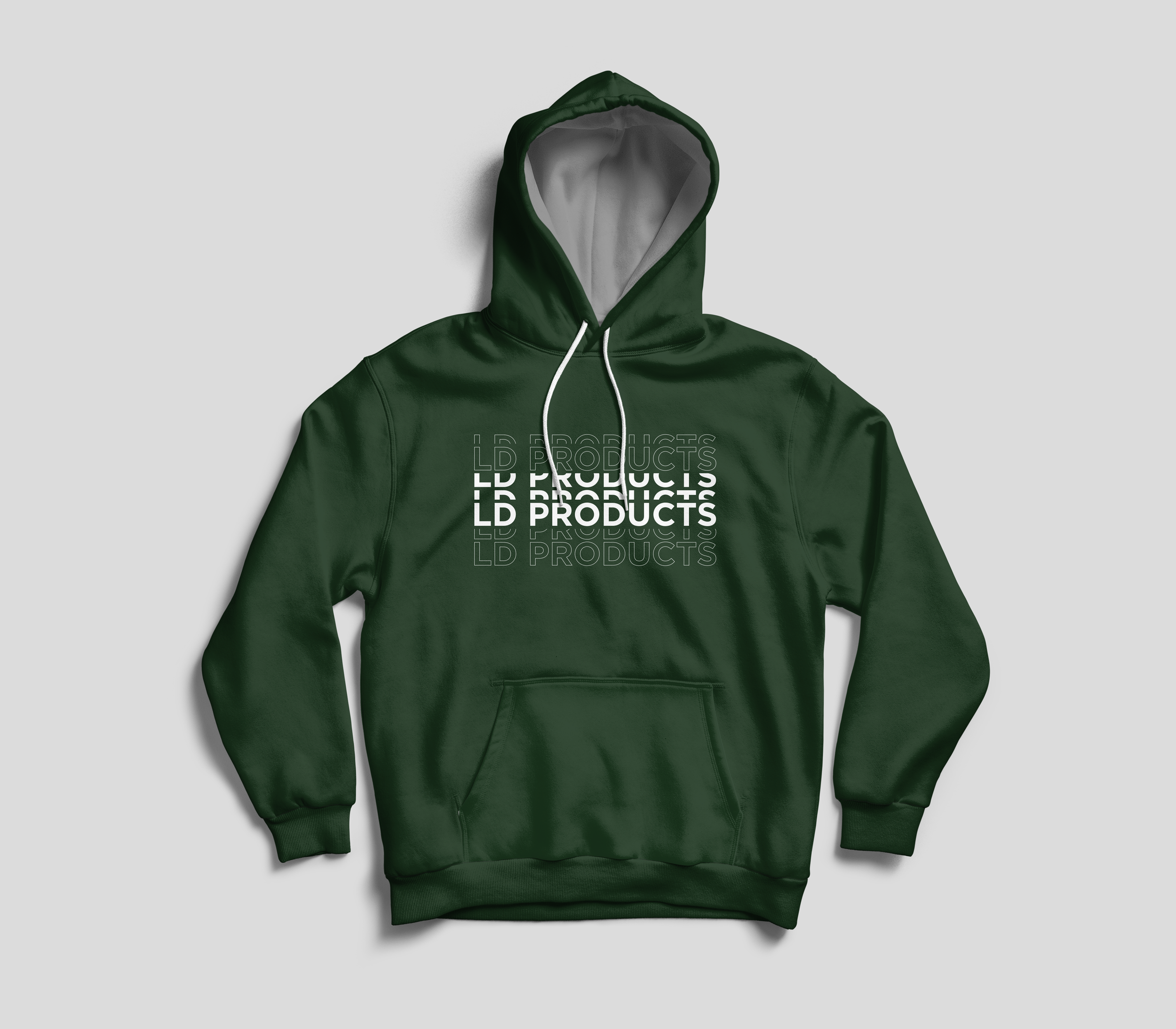  Hoodie designs for LD Products employees. 