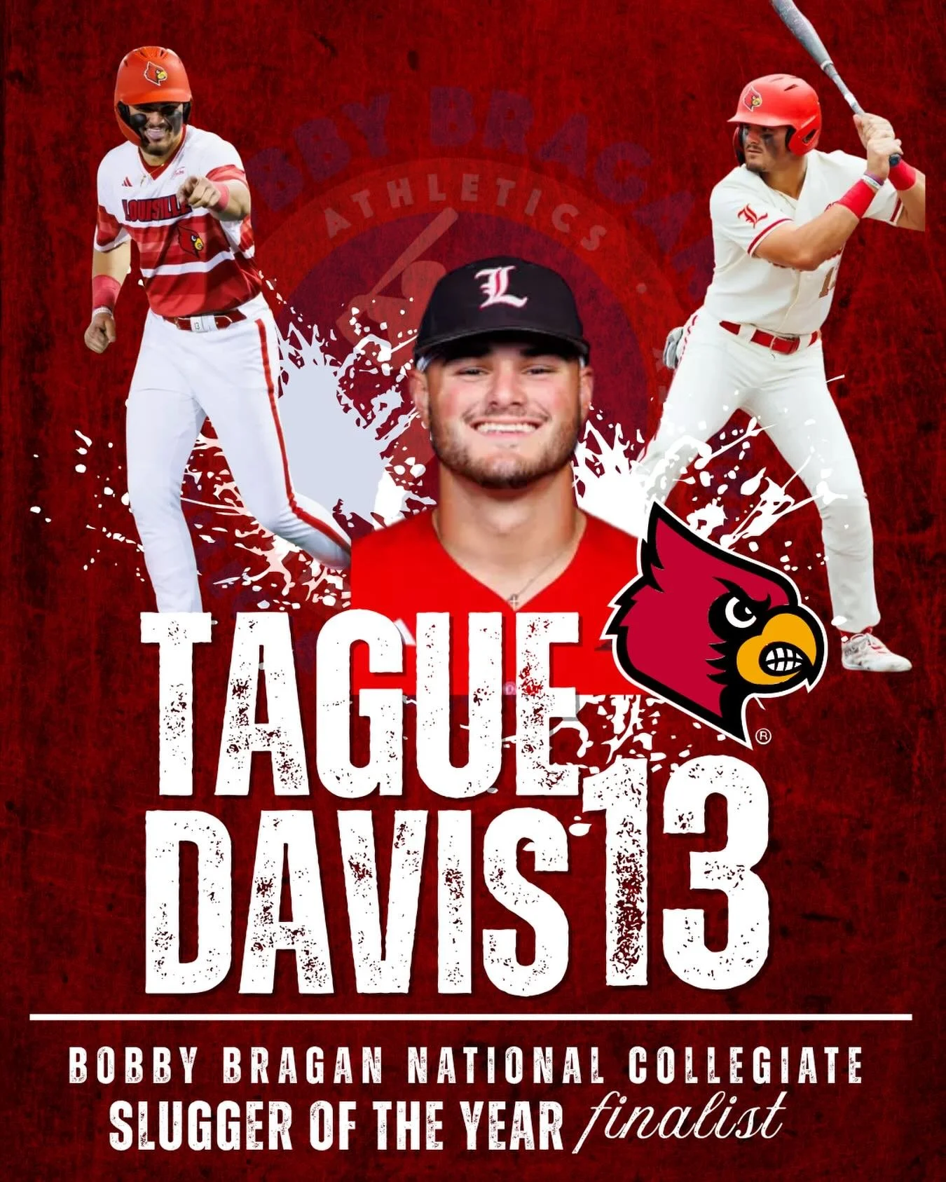 ✨Tague Davis named as a Top 3 finalist for the BBNCSA Slugger of the Year!✨

Awarded to the player recognized as the nation&rsquo;s top hitter for excellence at the plate, leadership on and off the field, and solid character - Davis checks off every 