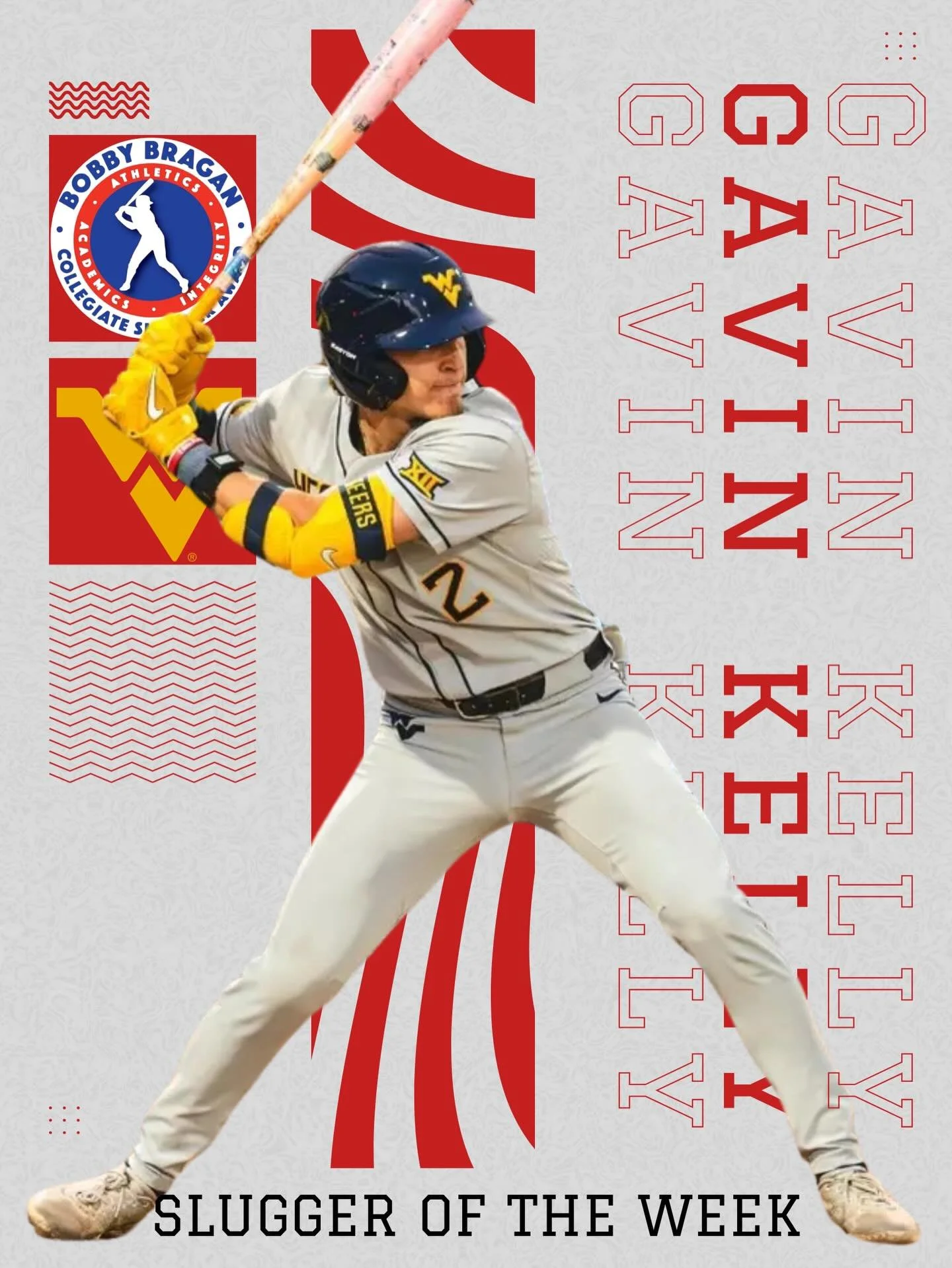 ⚾ Week 8 Slugger of the Week: Gavin Kelly! ⚾

Gavin Kelly of West Virginia had himself a WEEK! The Mountaineer led the list in both hits (9) and runs (6) while driving in 4 RBI - and he wasn&rsquo;t done there. Gavin recorded multiple hits in every s