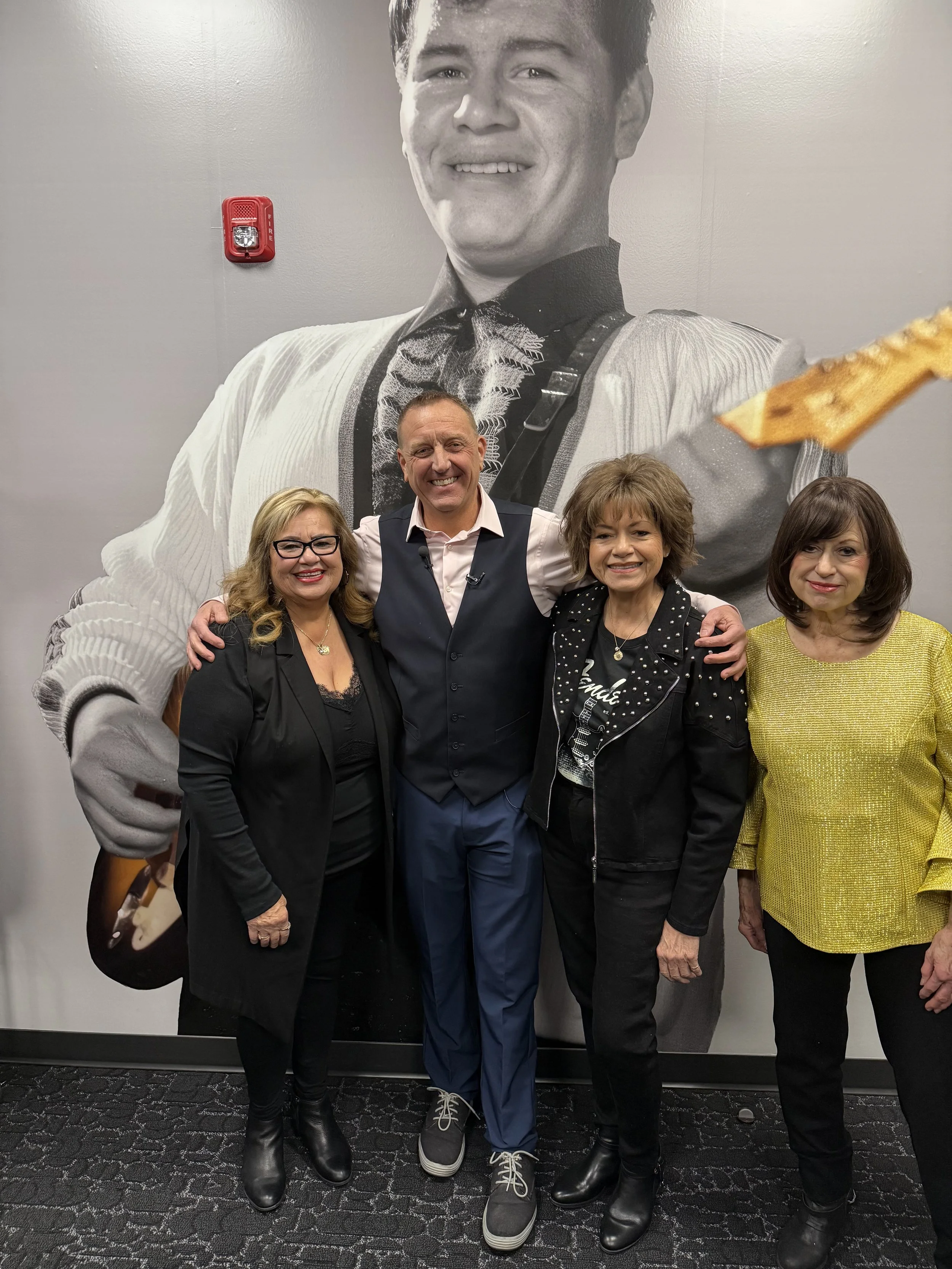 L-R, Irma Valens, Me, Connie Valens, Sherry Holley