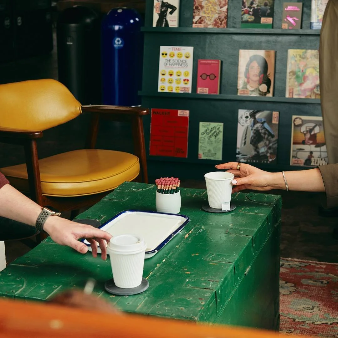 We have an endless river of free coffee and tea flowing all the time. Pair this with blazing fast internet and it makes for a dangerous combination.