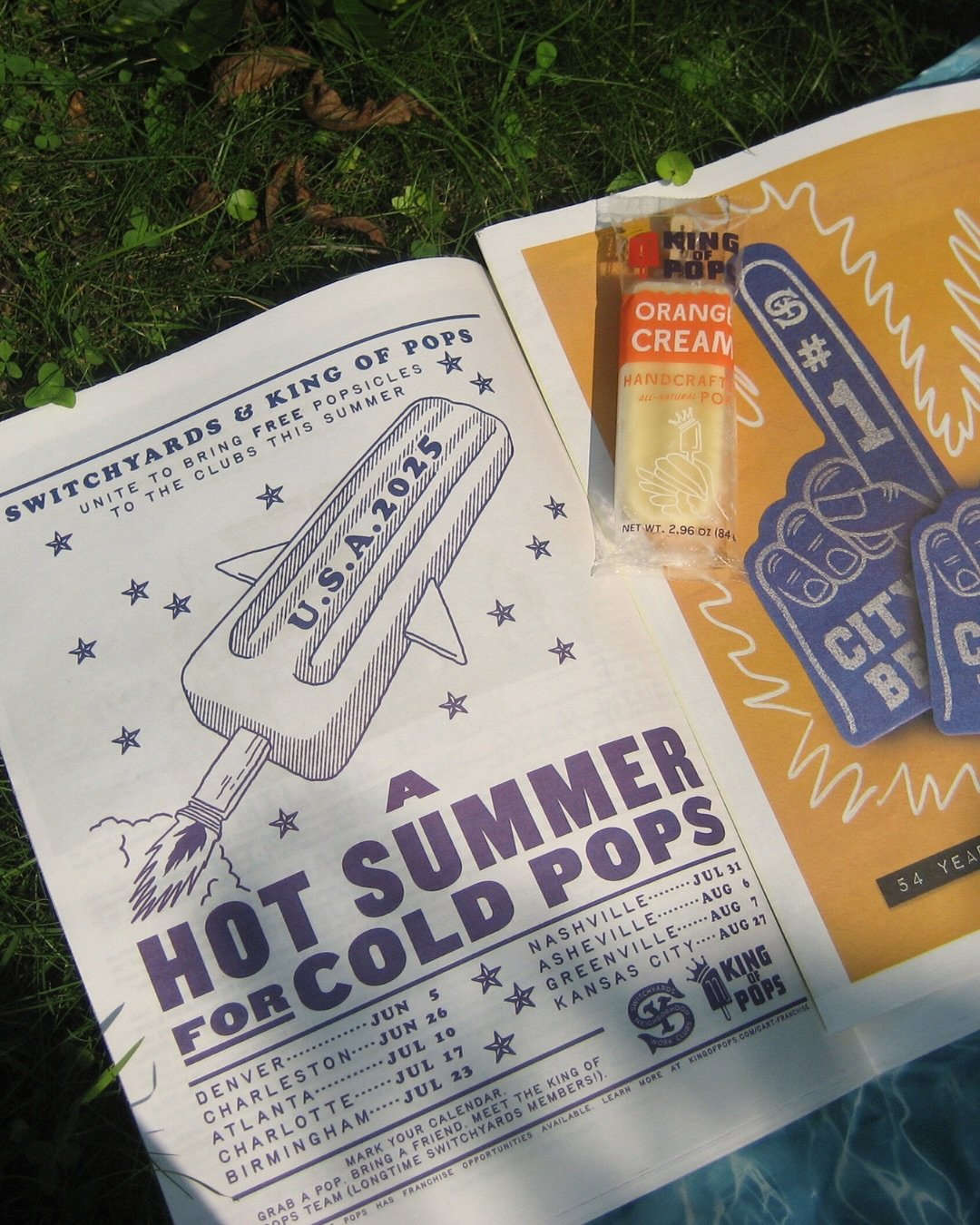 Switchyards &amp; @kingofpops unite to bring FREE popsicles to the clubs this summer.

🚌 And Denver&rsquo;s the very first stop. Mark your calendar: Thurs, June 5 from 12p-2p.

Grab a pop. Bring a friend. Meet the King of Pops team (longtime Switchy