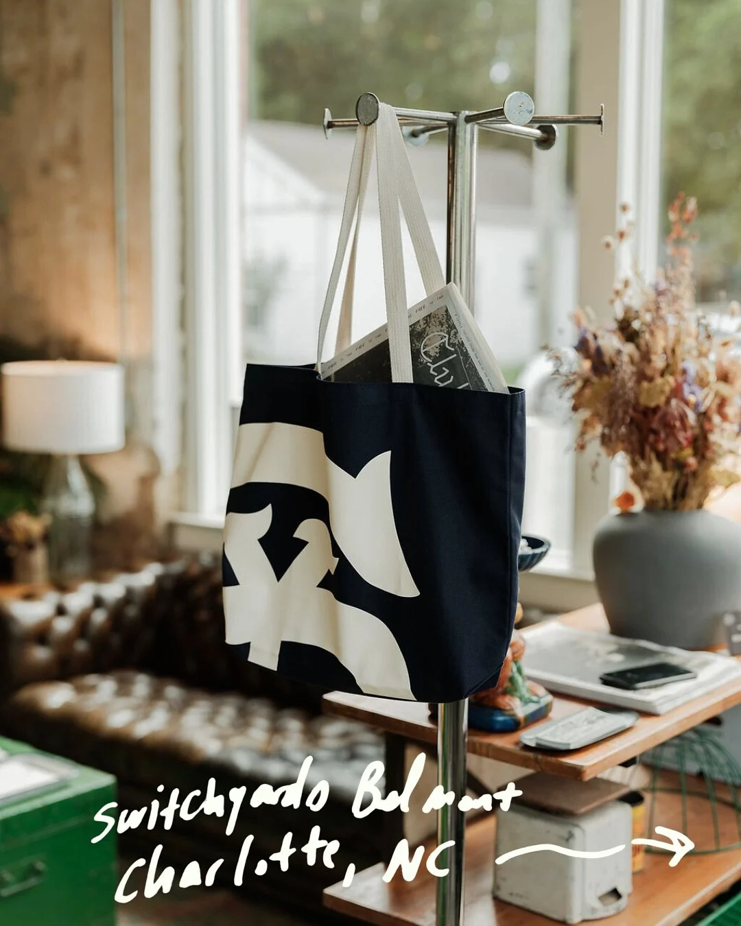 Club-Tote goes everywhere.

&ldquo;Embrace that sentimento of carrying a few too many favorite things around town all day.&rdquo; 

Snag yours by October 1. 🔗 Link in bio.