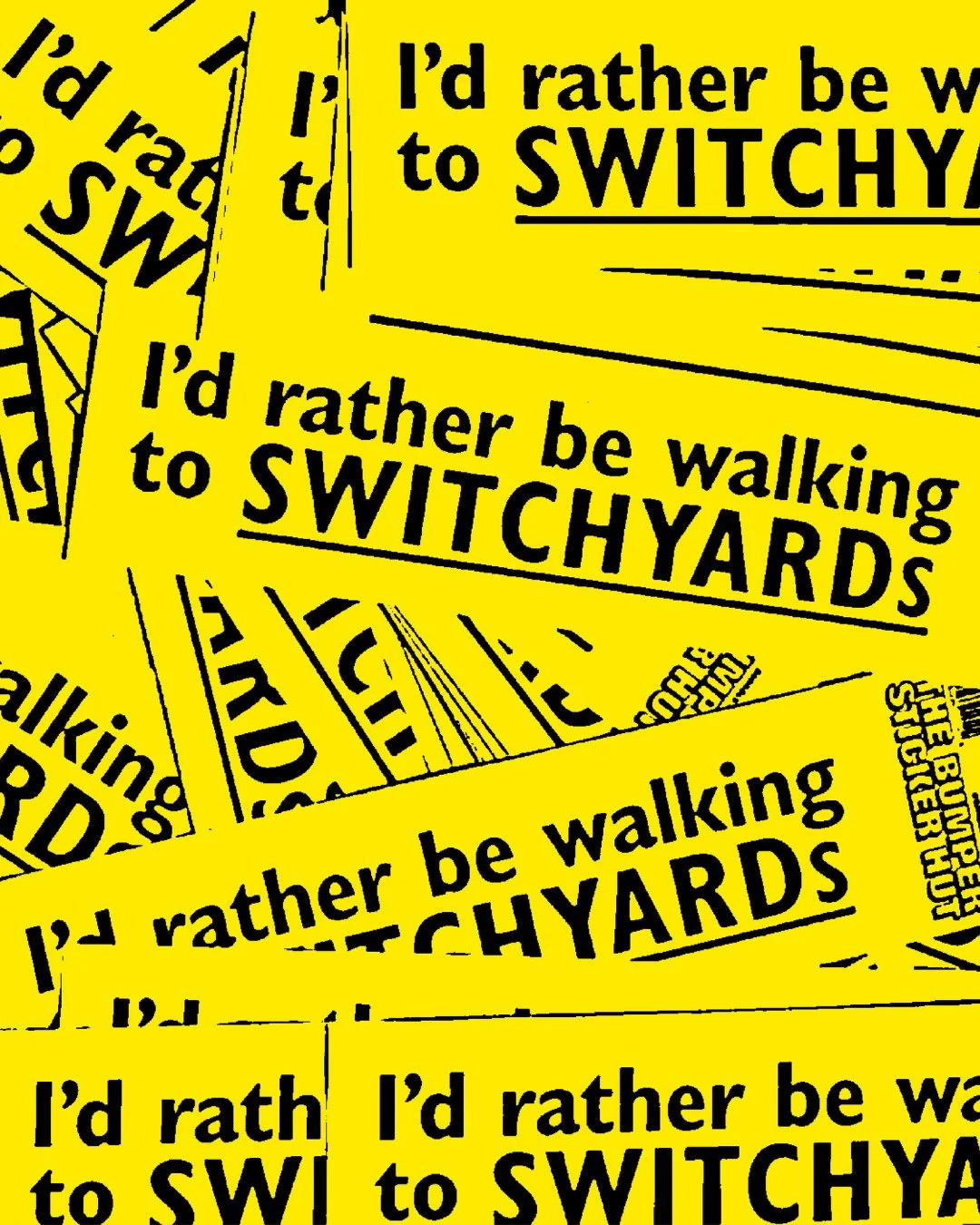I'd rather be walking to Switchyards.⁠
⁠
--⁠
⁠
Near your house. But not your house.