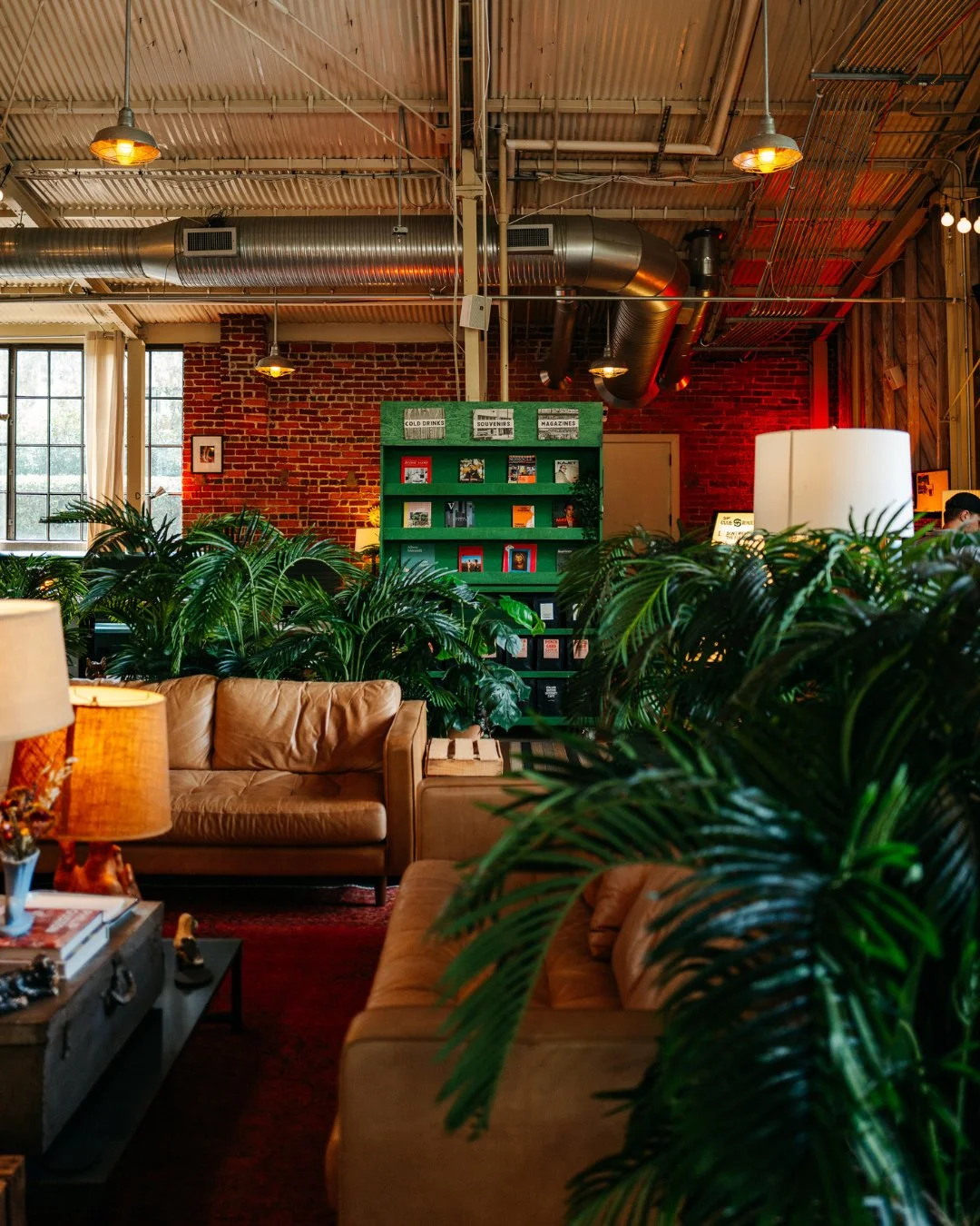 Housed in a former elevator testing warehouse. This is one of our original work clubs. Blur your eyes just a tad&hellip;it&rsquo;ll feel like Napa with a touch of Naples.⁠
⁠
📍 Switchyards Westside. Atlanta, GA⁠
📸 @gabriellavalladares