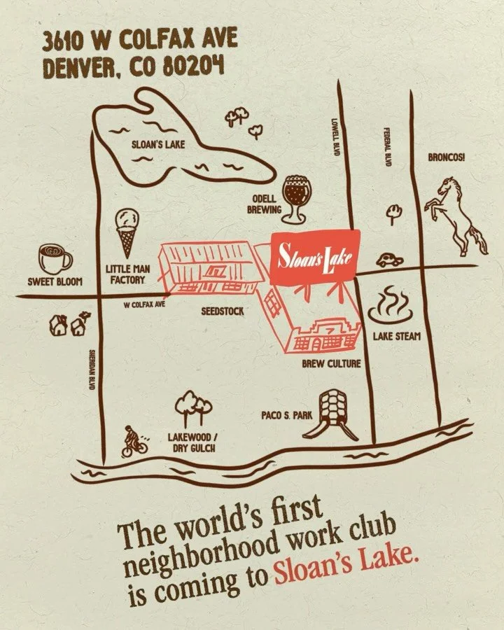 Denver #4 is coming to............

Sloan&rsquo;s Lake! 🚗
3610 W Colfax Ave. 🏁
Opening this March. 🚀

A 98-year-old former auto repair shop will be transformed into Sloan&rsquo;s Lake&rsquo;s headquarters for focus and connection.