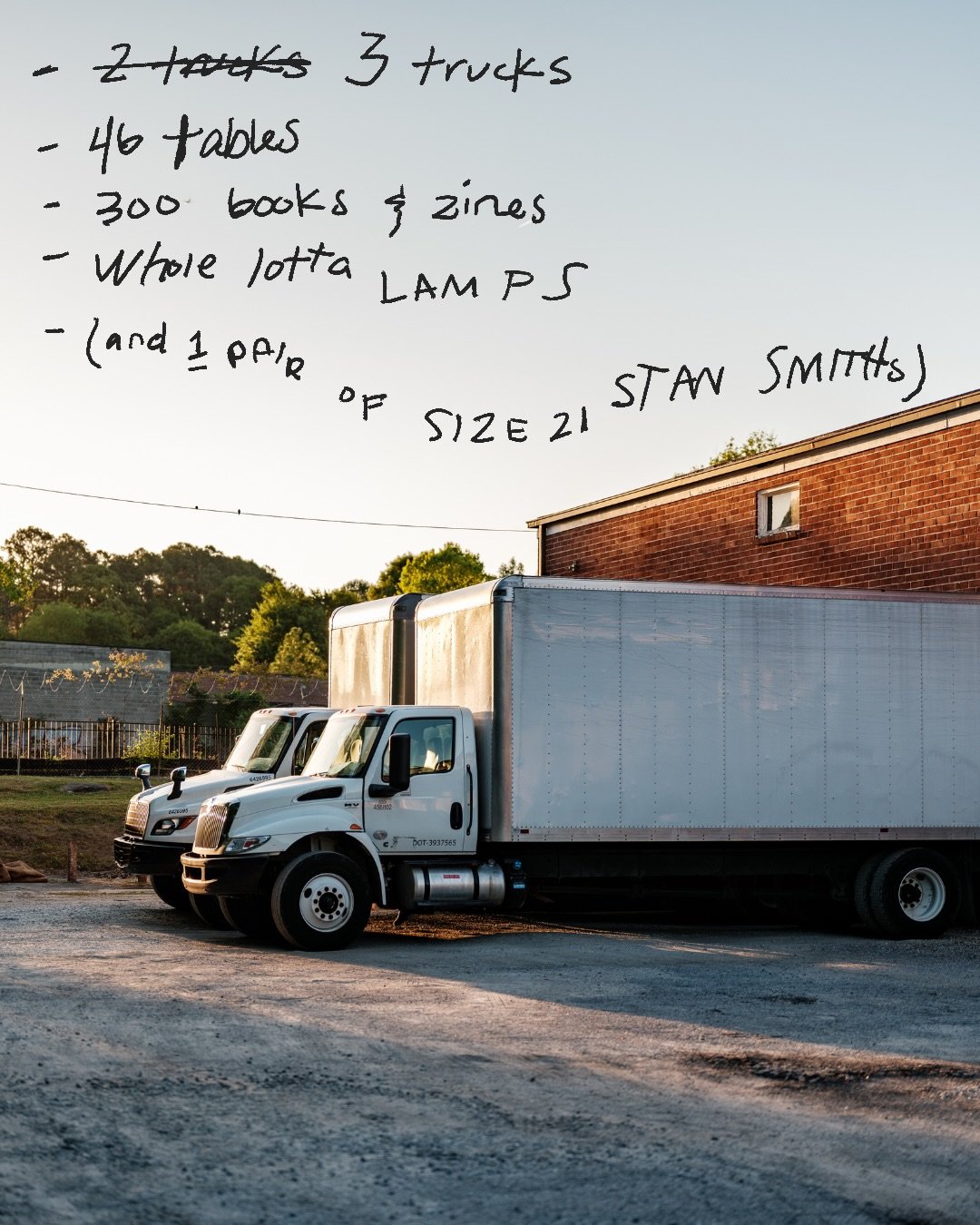 Everything it takes to build Raleigh&rsquo;s neighborhood work club. Loaded up! 🚛🚛🚛