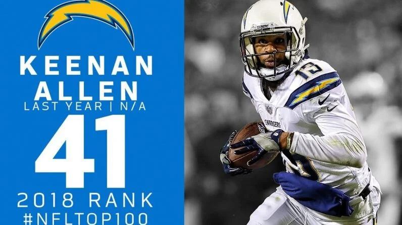 #41: Keenan Allen (WR, Chargers) | Top 100 Players of 2018 | NFL