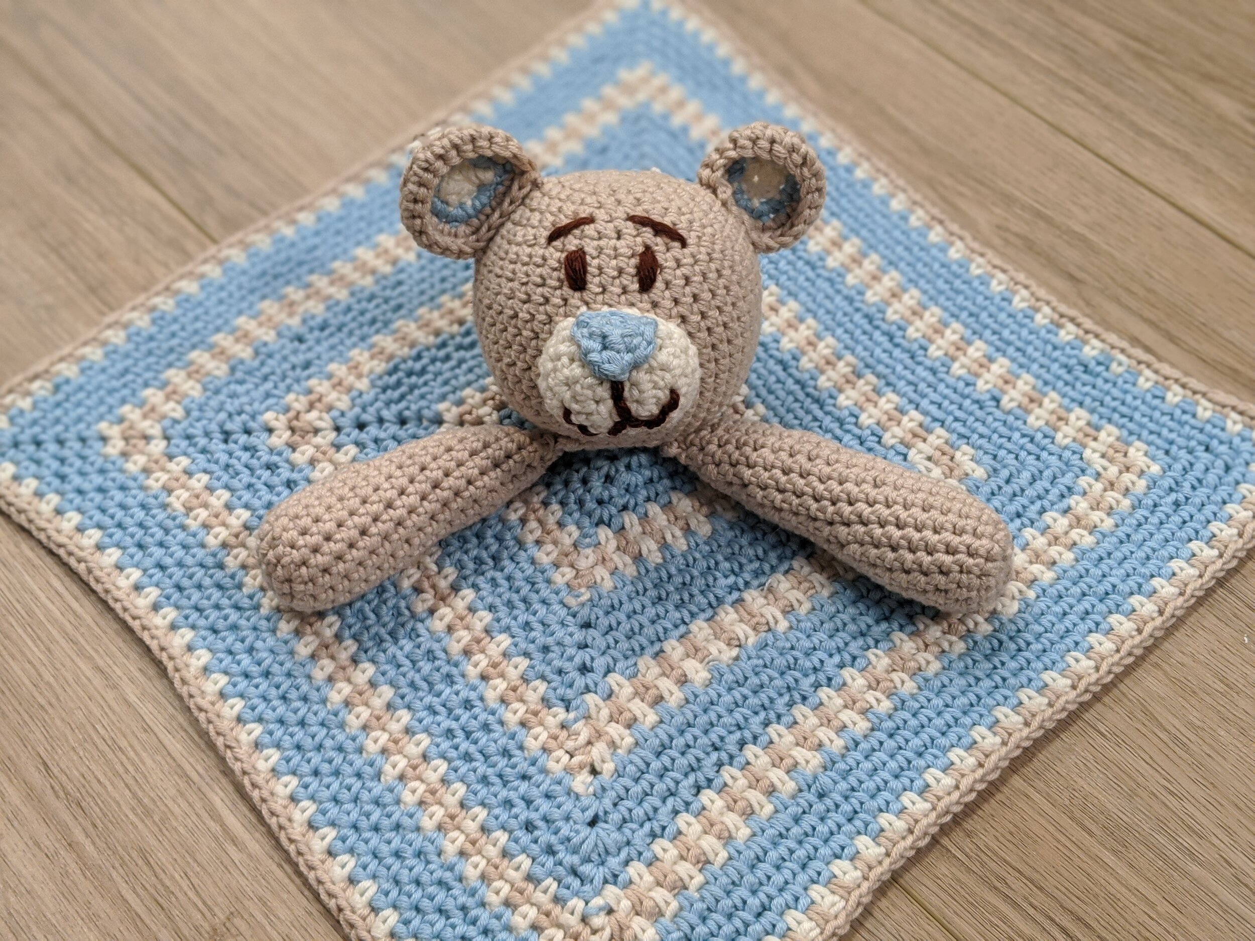 Lovey Bear Toy Crochet Pattern - Electronic Download