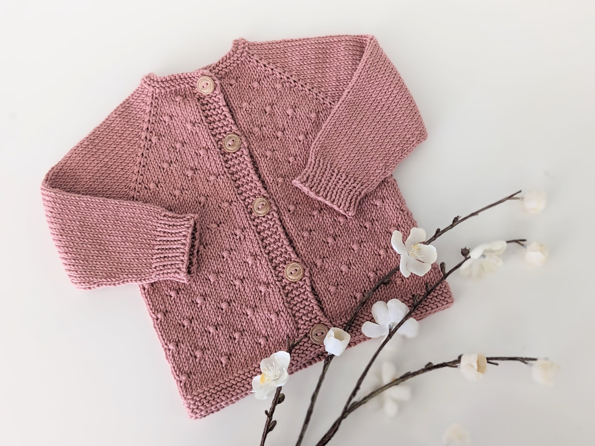 Free Baby Cardigan Knitting Pattern — Knit Paint Sew