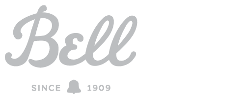 The word 'Bell' in large, cursive font with 'Since 1909' and a bell icon beneath it.