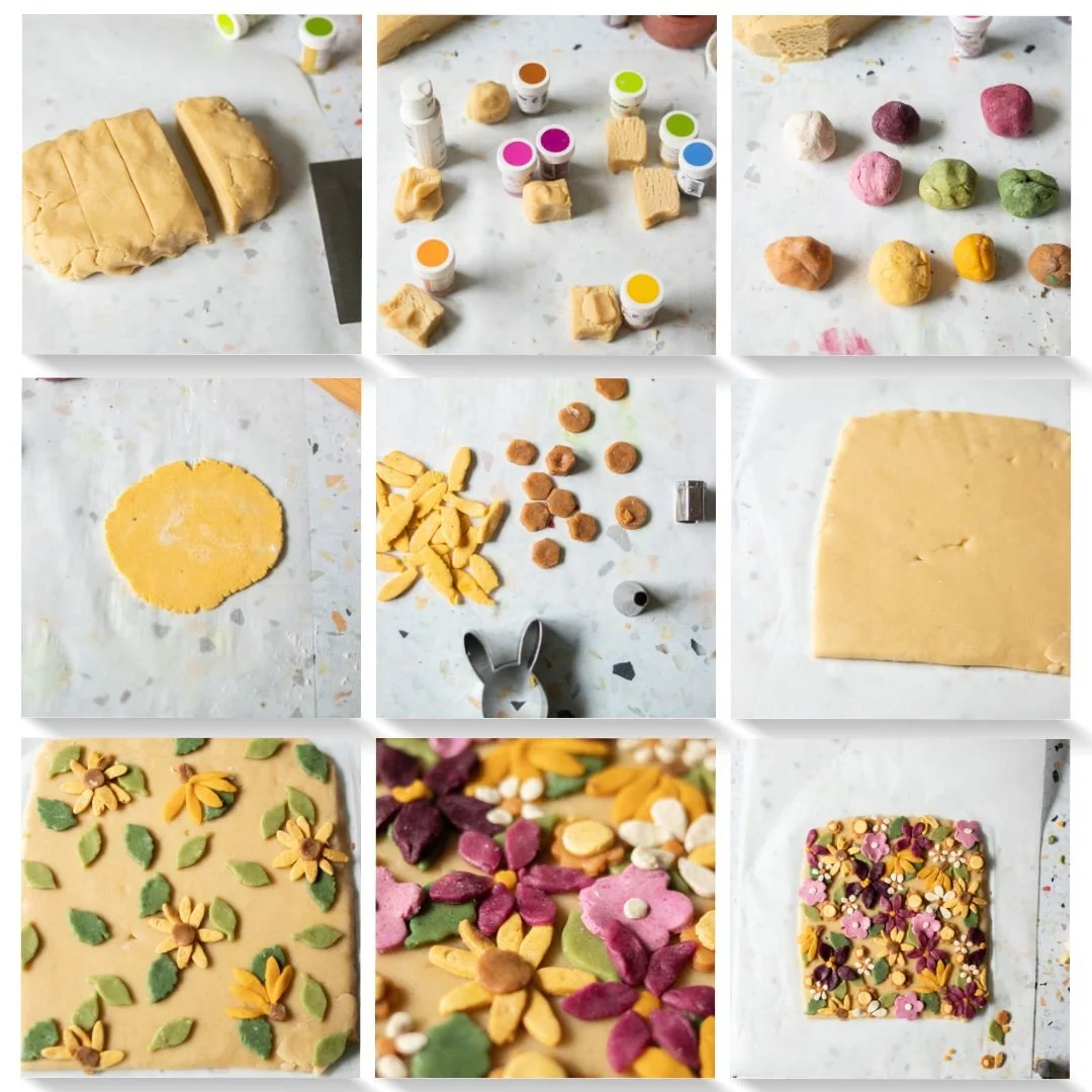 Printed Design Sugar Cookies — sleepingmakesmehungry