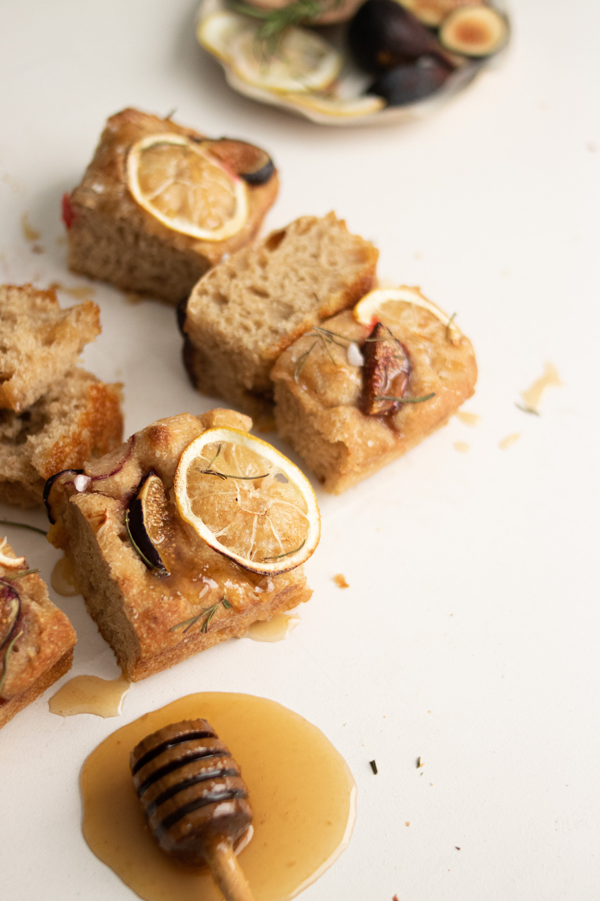 ROSEMARY LEMON FIG FOCACCIA SOURDOUGH STYLE