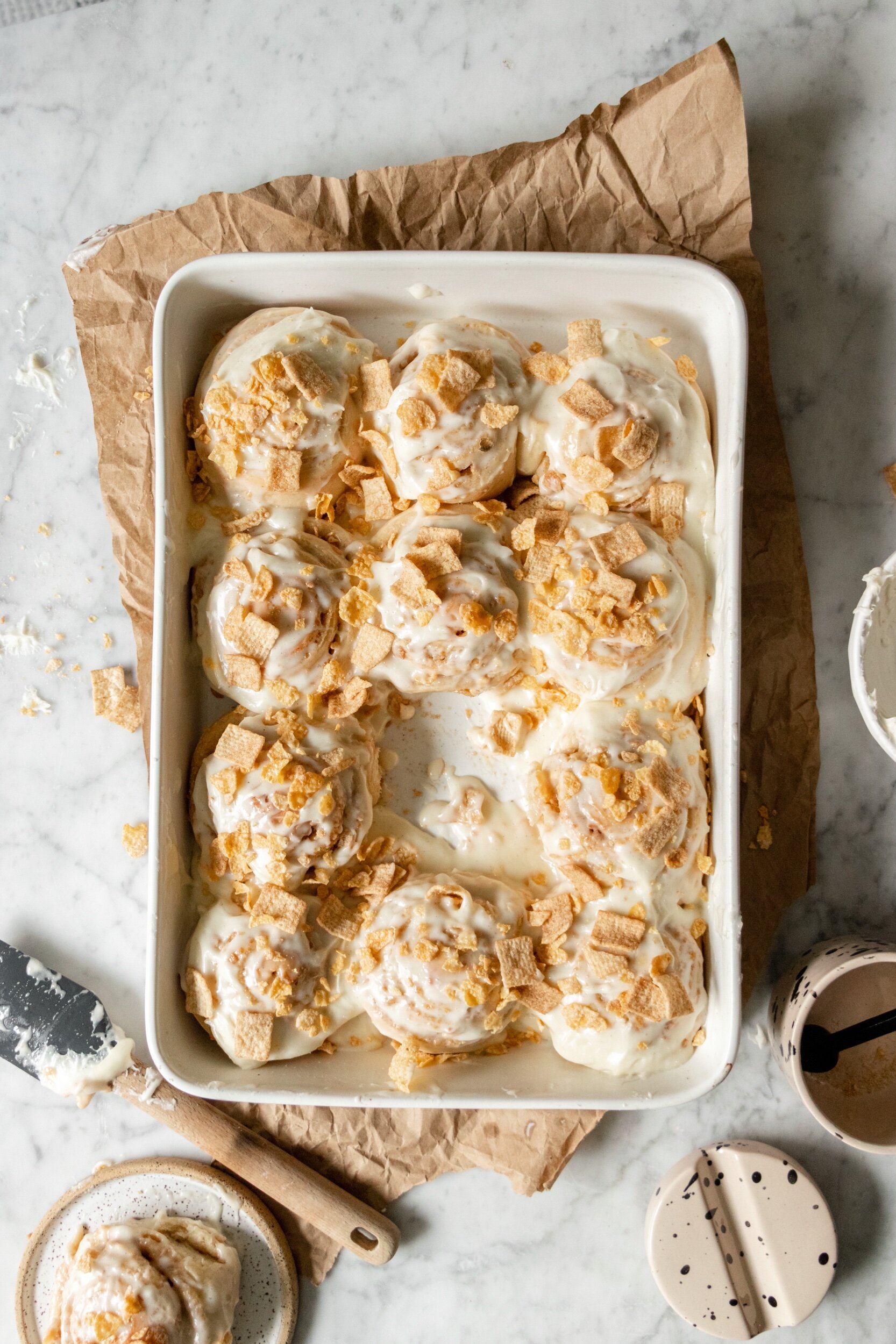 SOURDOUGH CEREAL MILK BUNS