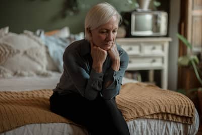 older woman missing deceased spouse