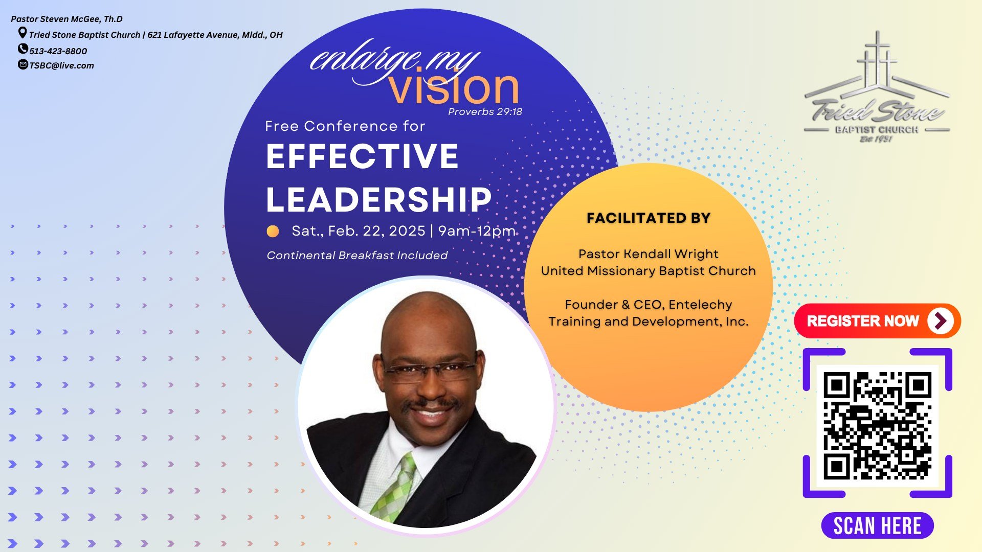 "Enlarge My Vision" Effective Leadership Conference