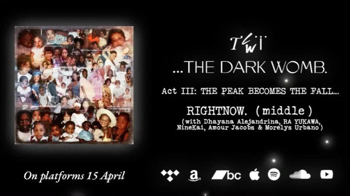 A two-part intermission in the middle of our debut full-length sonic film. A beautiful climatic transition.

#thedarkwombalbum #tlwicollective #thelovewasin #xxxalkhemey #rayukawa #dhayanalejandrina #9nekai #morelysurbano #amourjacobs #lovejones #bla