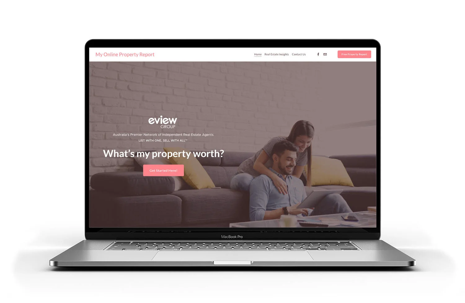 My Online Property Report site Metallinos Tech site Designer