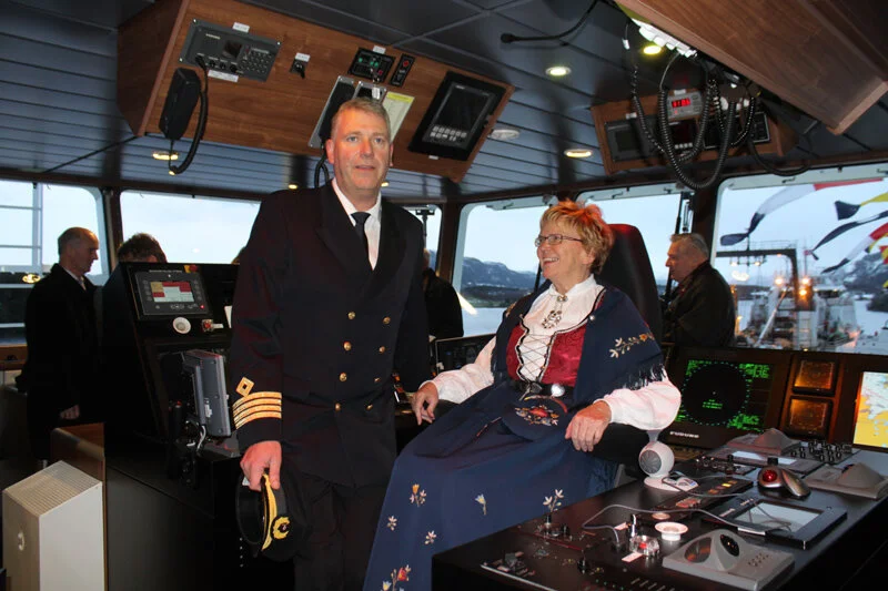 “Boknafjord” christened at Fiskerstrand Verft