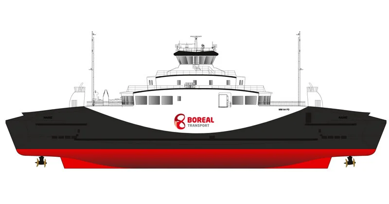 Boreal orders three car ferries of Multi Maritime design