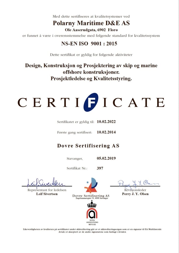 ISO 9001 – a mark of quality