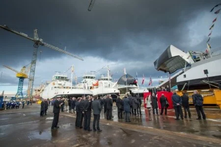 Naming ceremony for 4 ferries