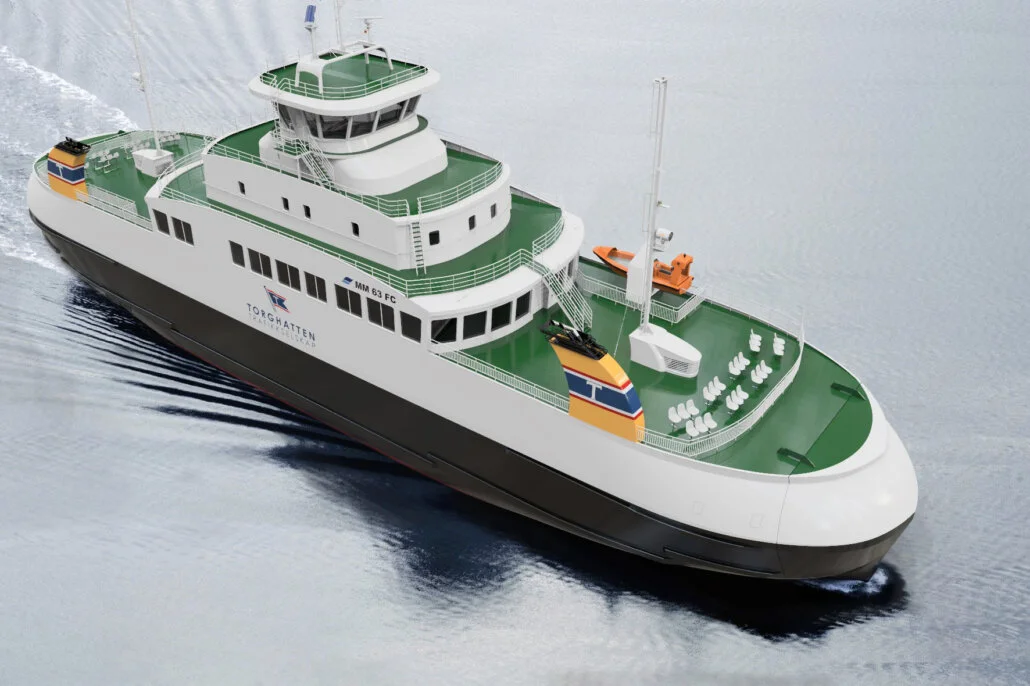 The world's first plug-in hybrid biofuel ferry