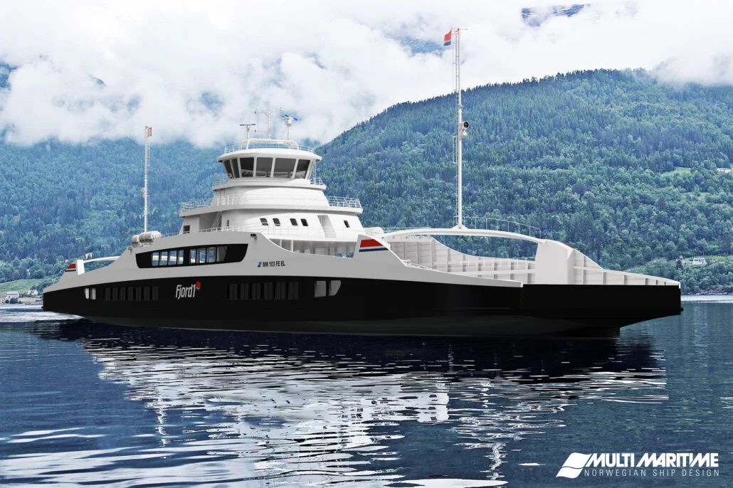 Design contract for all electric ferries
