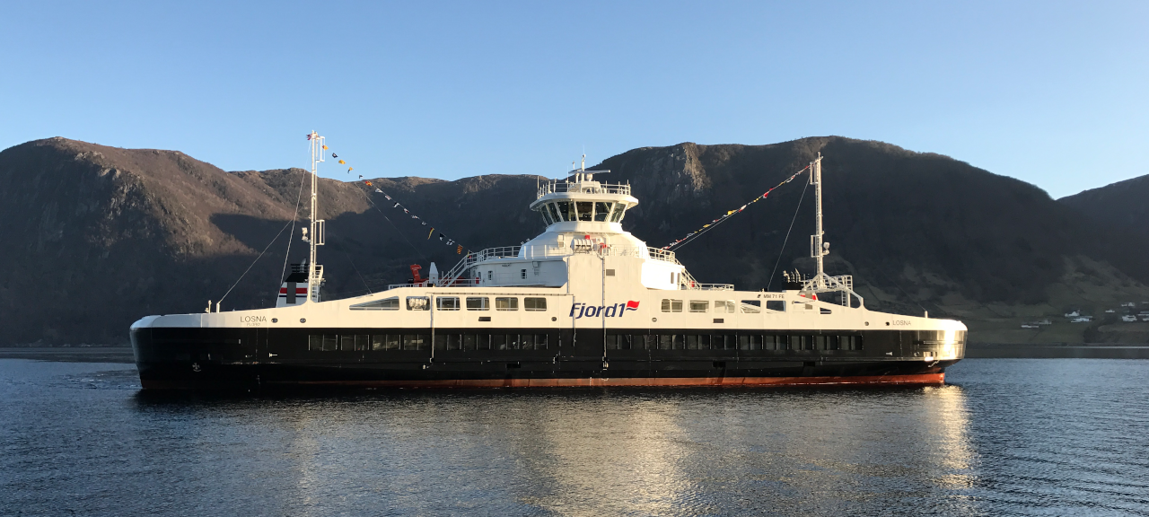 Multi Maritime tildelt designkontrakt for ombygging av Fjord1-ferger