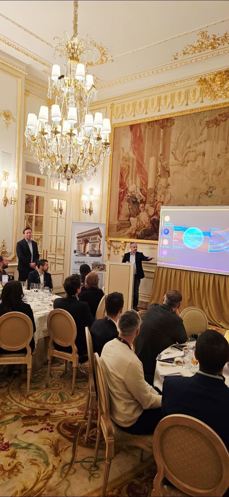 Splunk &amp; AWS at the Ritz - Paris
