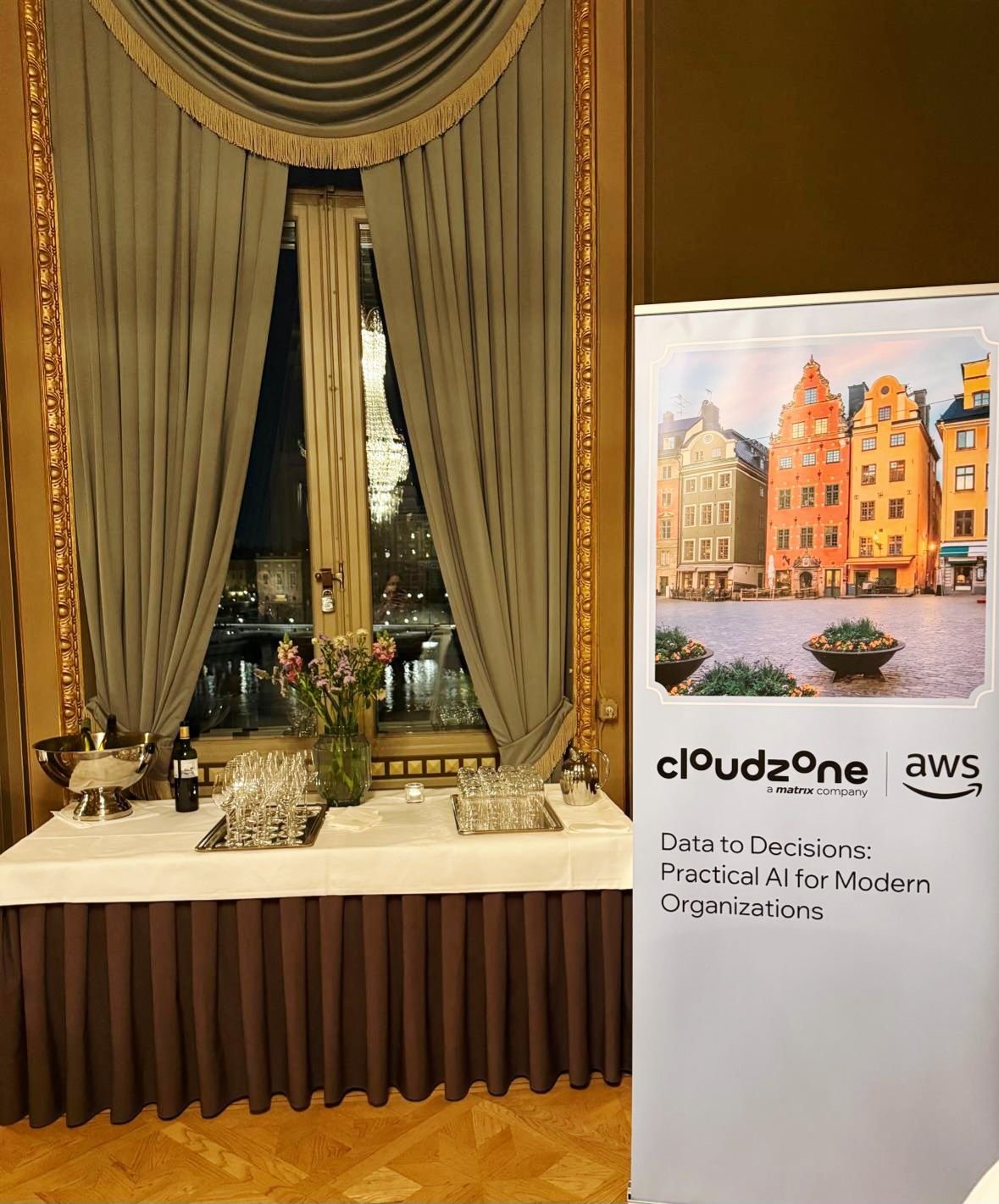 CloudZone &amp; AWS at the Grand Hotel - Stockholm