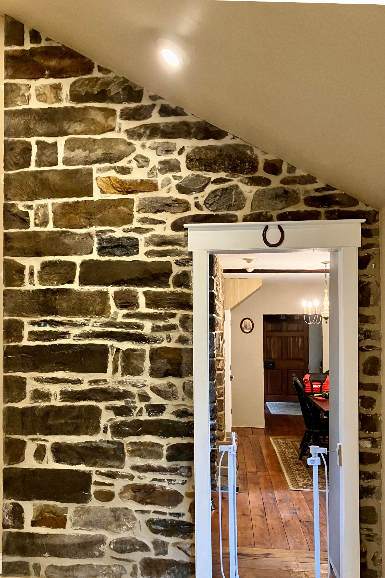 interior brick mortar joint restoration and cleaning
